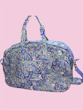 Vera Bradley Sloth Quilted Travel Bag